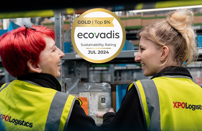 XPO Logistics consigue la medalla de oro de EcoVadis