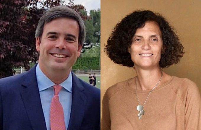Andrea Folgueiras y Juan Azcue