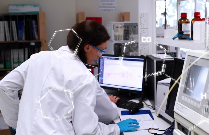 Investigadores en un laboratorio