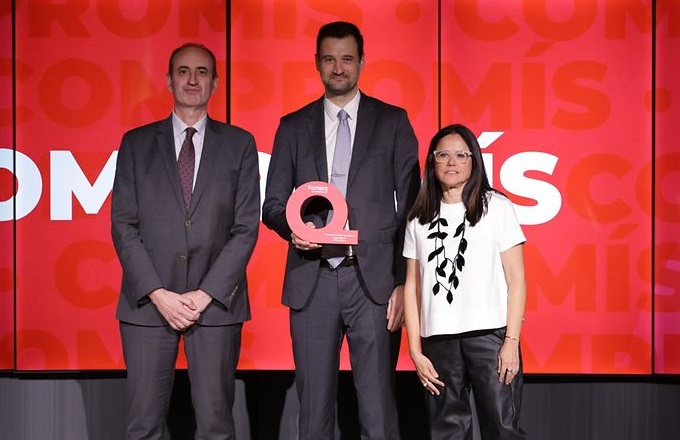 David Cazorla, presidente de Henkel Ibérica, fue el encargado de recoger el galardón