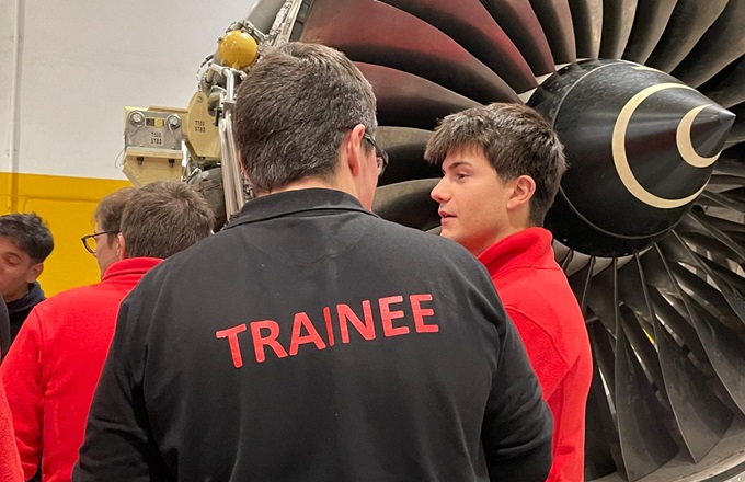Más de 140 estudiantes de formación profesional se incorporan a Iberia Mantenimiento para hacer prácticas