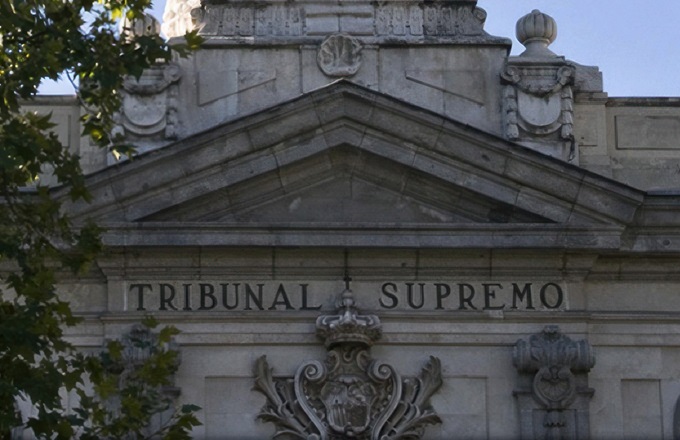Fachada del Tribunal Supremo