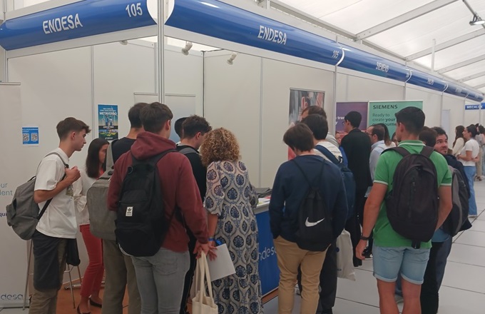 Imagen de un stand de Endesa