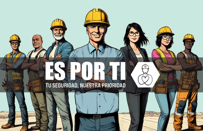 Cartel de la campaña 'Es por ti' de LoxamHune