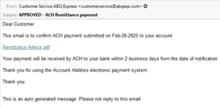 Ejemplo de correo electrónico de phishing
