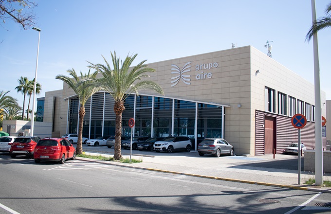Imagen de la sede de Grupo Aire