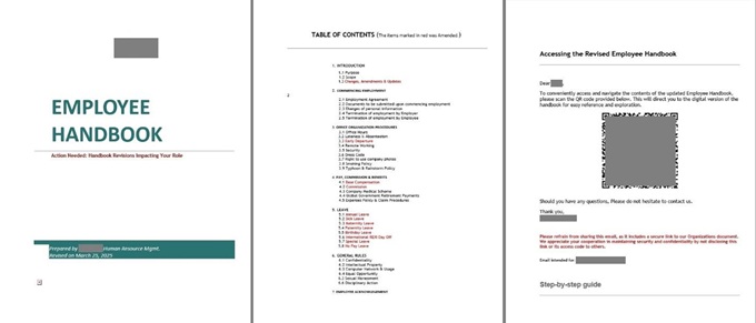 Muestra de imagen del manual del empleado