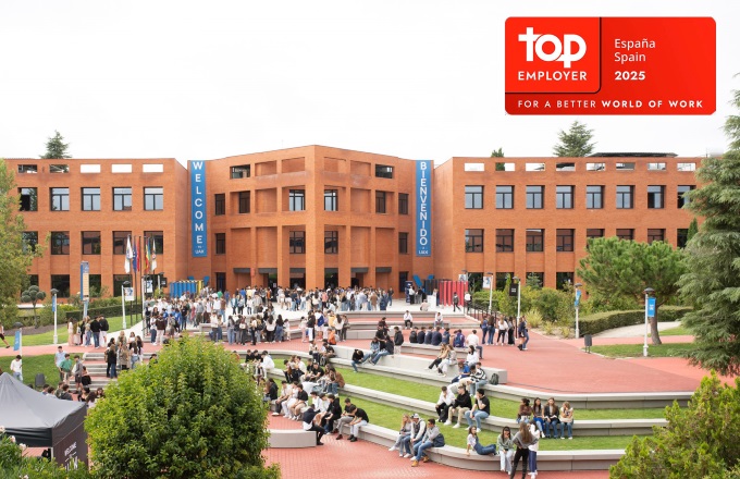UAX, primera universidad de Europa reconocida como top employer