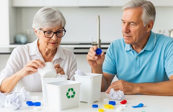 Eulen Sociosanitarios colabora con Ecoembes en el fomento del reciclaje y la circularidad entre personas mayores
