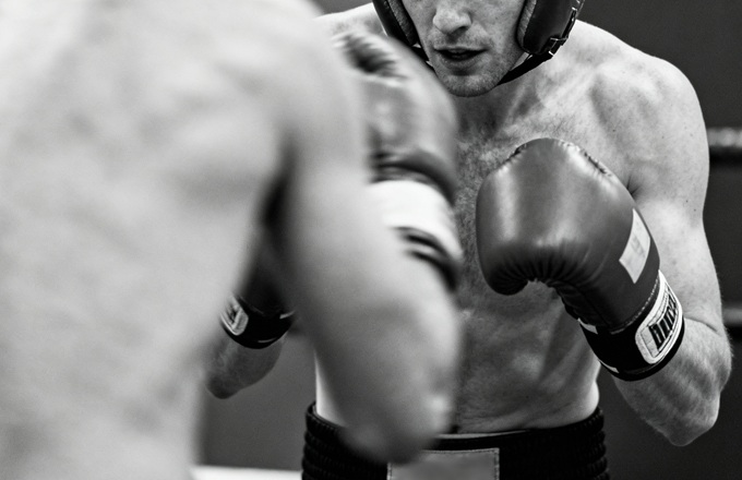 Imagen de dos boxeadores
