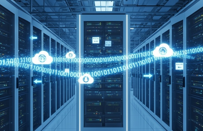 Imagen de un centro de datos