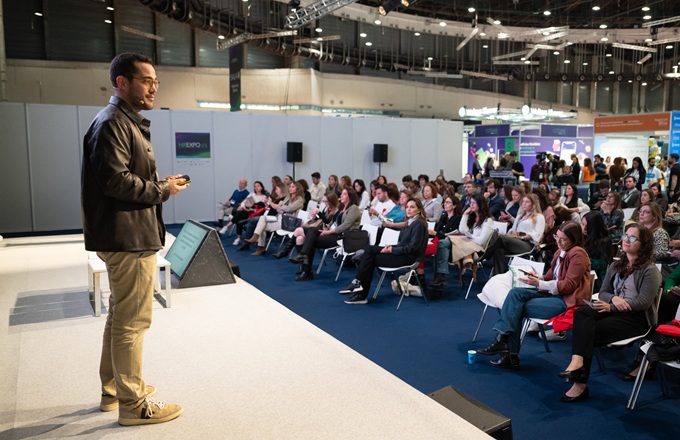 Imagen de una ponencia en HR EXPO 2024