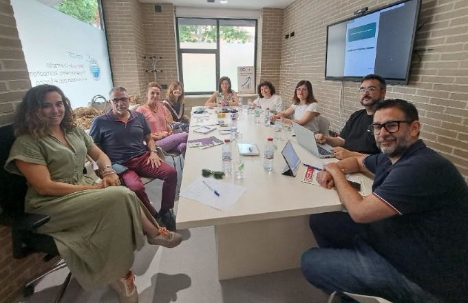 Imagen de la primera reunión del grupo de trabajo sobre empleabilidad de personas con trastorno mental grave