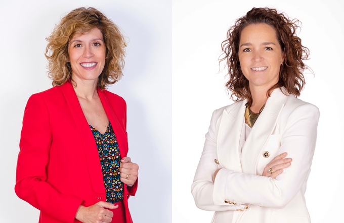 Imagen de Marta Gil (izda.) y Patricia Martínez