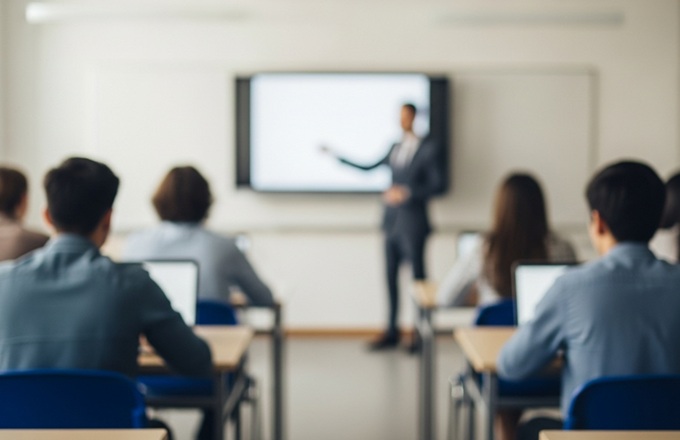 Imagen de un aula