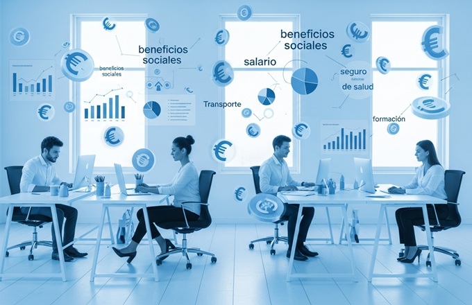 El salario medio en España aumentará un 3,5 % en 2026