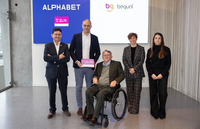 Alphabet (BMW) renueva el sello Bequal por tercera vez consecutiva y alcanza la categoría Plus70