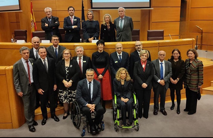 Foto de familia de los Premios al Mérito Social