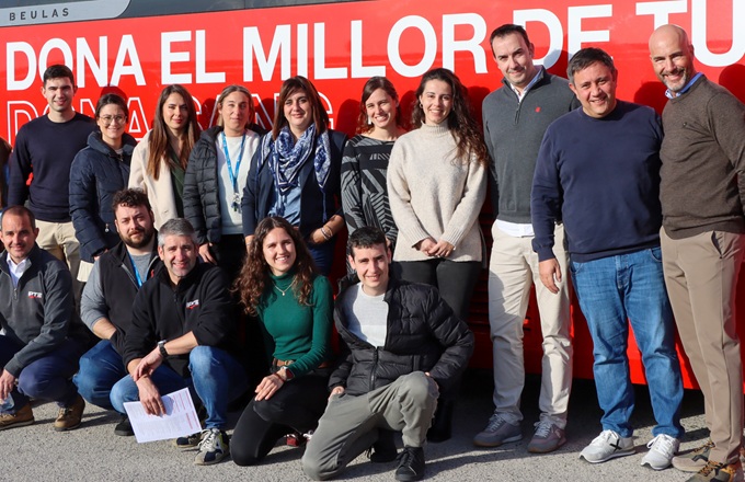 Grupo Castilla e IPTE Spain celebran una nueva jornada de donación de sangre