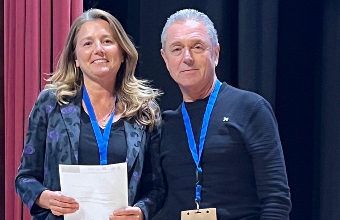 Imagen de Silvia García Gérboles, médica rehabilitadora de Mutua Universal, autora del artículo premiado.