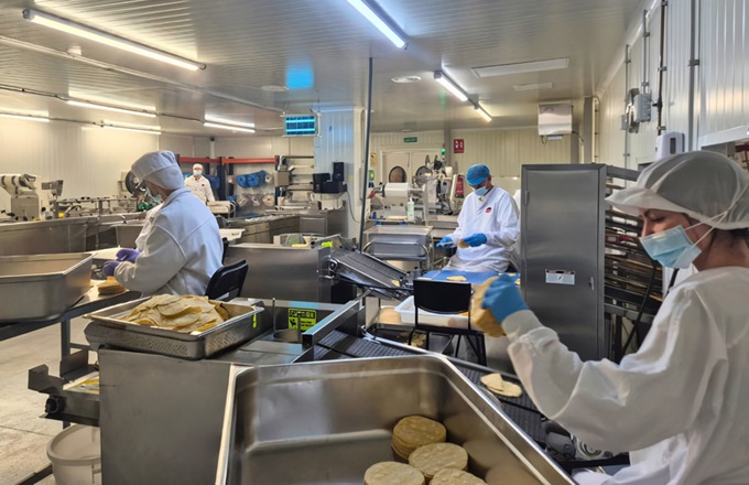 Imagen de la fábrica de Tortillas Nagual