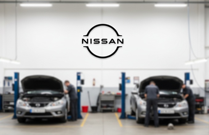 Imagen de un taller Nissan