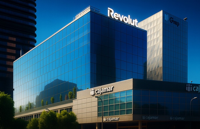 Imagen de la nueva sede de Revolut en Madrid