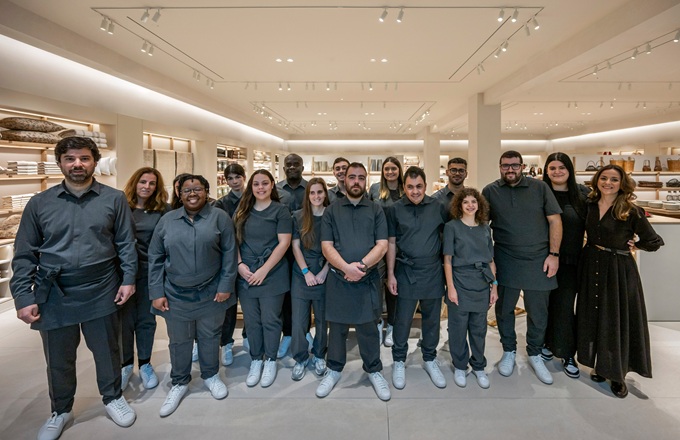 Imagen del equipo de la nueva tienda Zara Home for&from en Portugal
