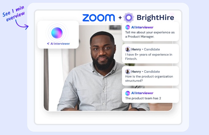 Zoom adquiere BrightHire para integrar inteligencia artificial en los procesos de selección