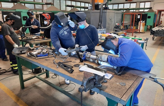 Imagen de un curso de formación del SEF