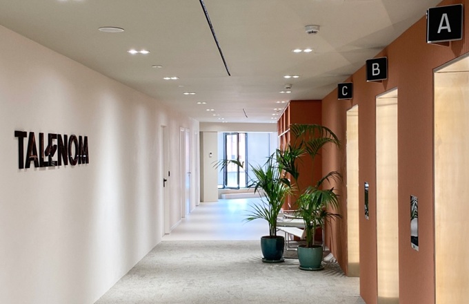 Imagen de la oficina de Talenom en Barcelona