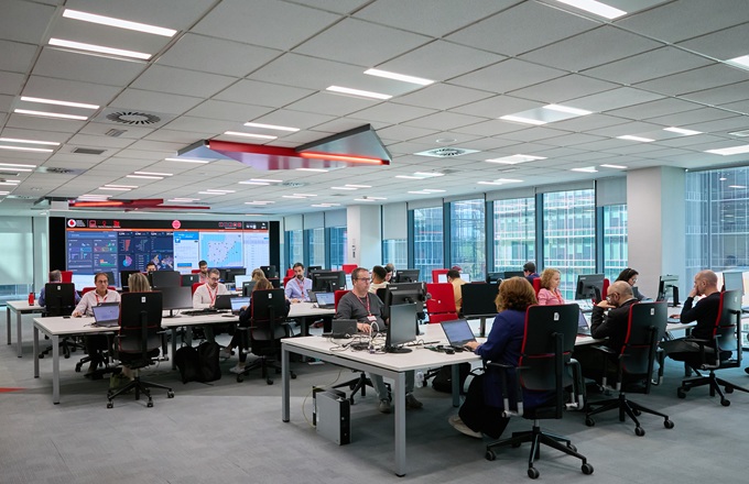 Imagen del SOC de Vodafone