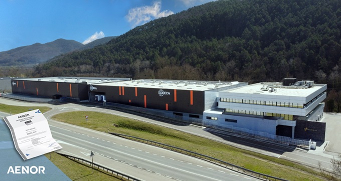 Sodeca obtiene el certificado de prediseño Edificio Sostenible de Aenor para su sede central