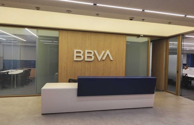Oficina de BBVA en São Paulo