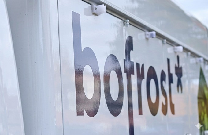 Vehículo de reparto de Bofrost