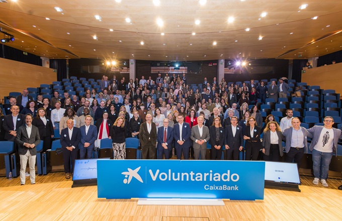 Imagen del encuentro anual 2026 de Voluntariado CaixaBank