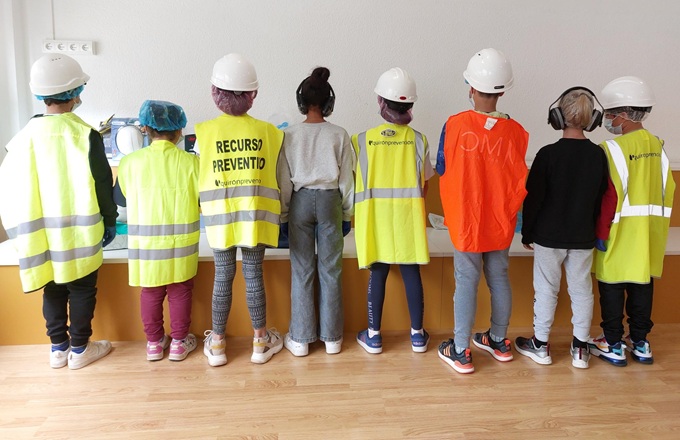 Participantes del programa 'Aprendiendo desde pequeños' de Quirónprevención