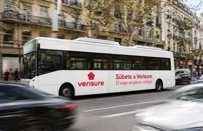 Representación del Recruiting Bus de Verisure