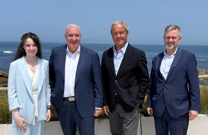 Dolores Suárez, directora de M&A y participadas de ALTIA; Francisco Bao, socio de EDNON; Constantino Fernández, presidente de ALTIA; y Manuel Gómez-Reino, secretario del consejo de administración de ALTIA.