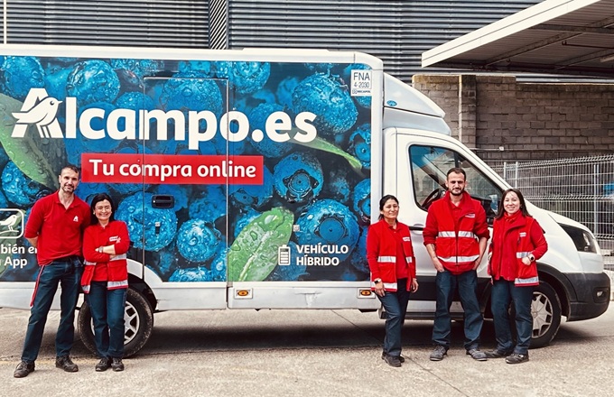 Reparto a domicilio de Alcampo