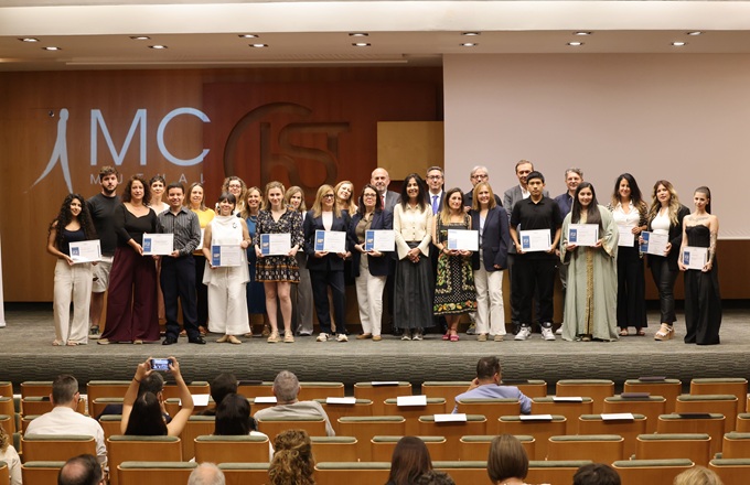 Acto de entrega de los premios iniciativa Cero es +