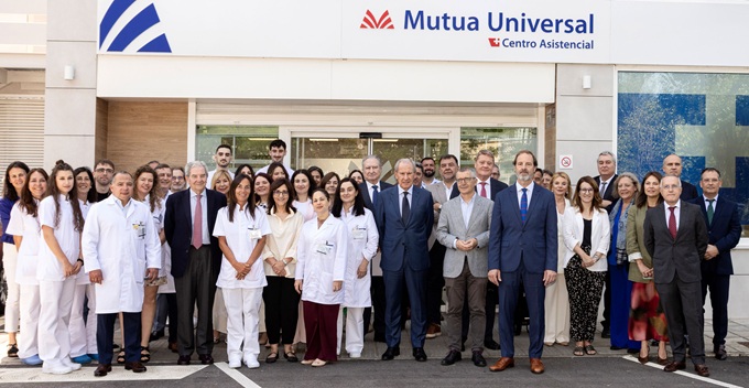 Inauguración del centro asistencial de Mutua Universal en Santander