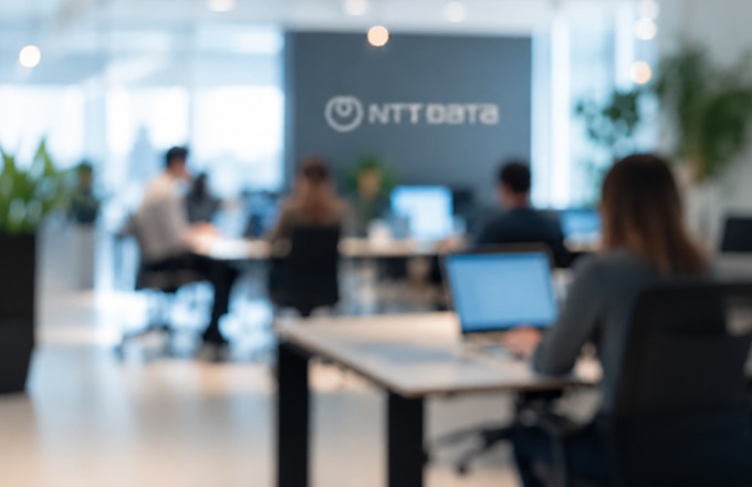 Representación de una oficina de NTT Data