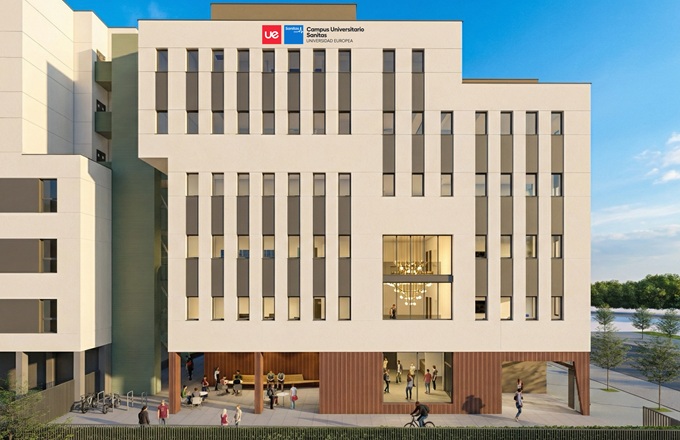 Render del nuevo Campus Universitario Sanitas-Universidad Europea