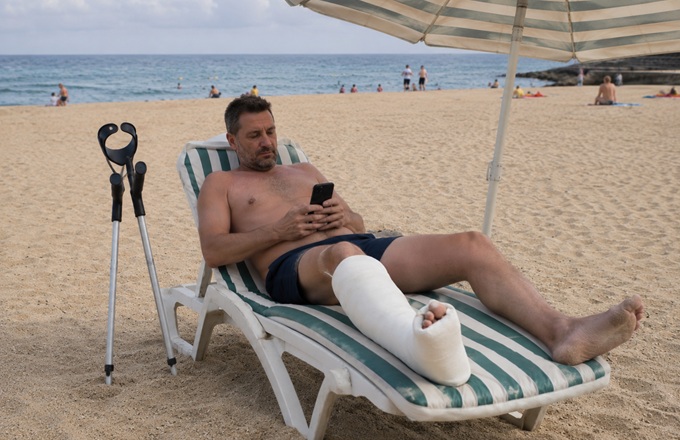 Baja médica durante las vacaciones