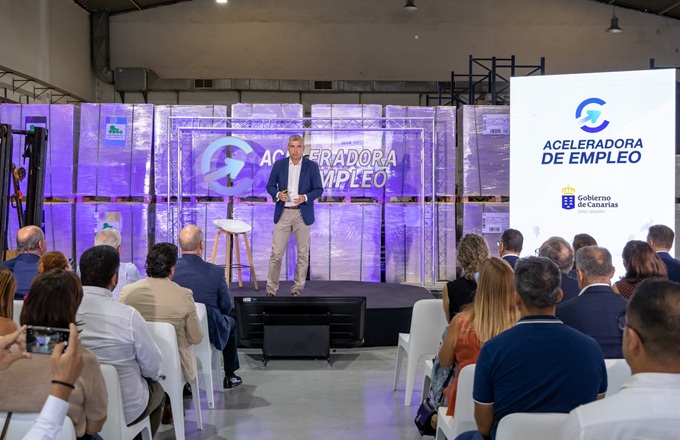 Acto de presentación de la Aceleradora de Empleo