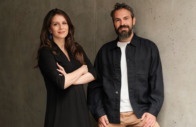 Annika von Mutius, CEO de Empion, y Jordi Romero, CEO de Factorial
