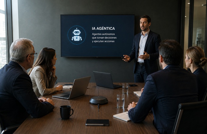 Reunión de empresa