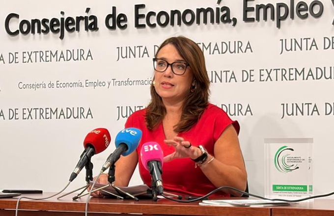 Pilar Bueno Espada, directora general de trabajo del gobierno extremeño
