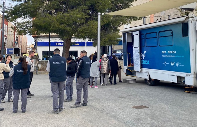 Unidad móvil del SEF
